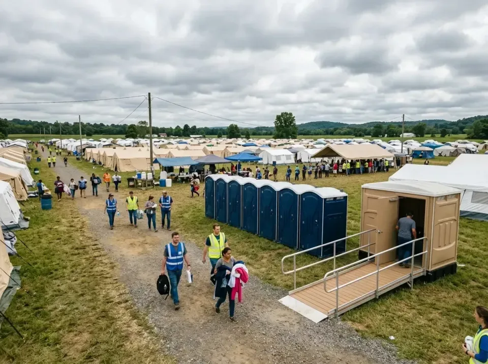 disaster-relief-camp-restrooms-010 — frequently asked questions, Dumpster & Portable Bathrooms Rental in White Horse, NJ